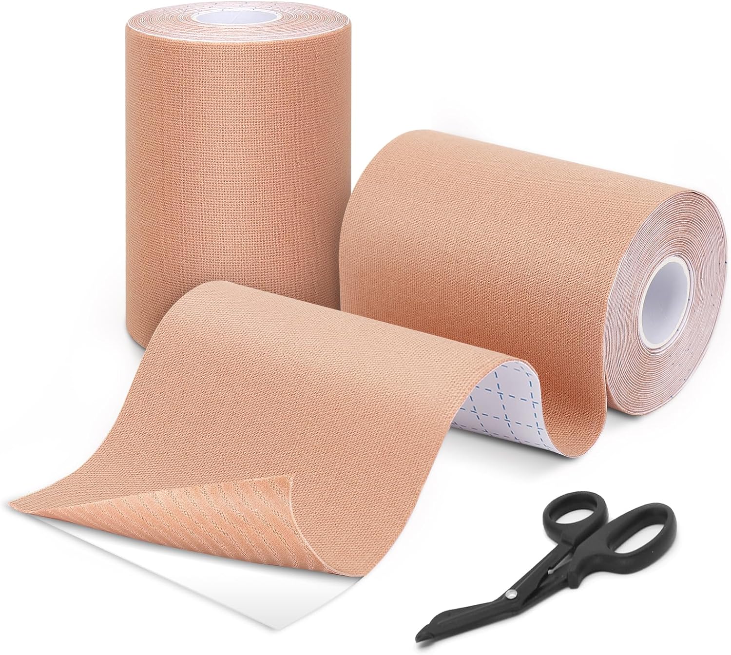 Băng Kinesiology cotton rộng hơn với kéo băng 10cmx5m