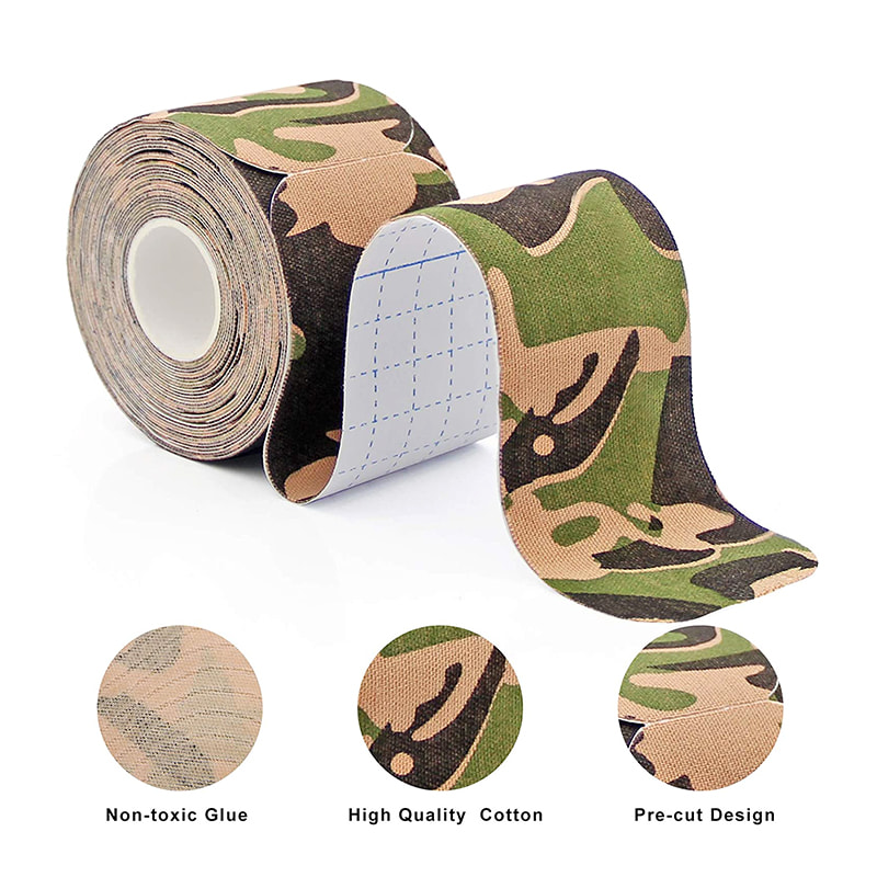 Nhà sản xuất Băng cơ thể thao Camo Kinesiology 2.5cm x 5m - Băng kinesiology sinh lý để hỗ trợ và phục hồi