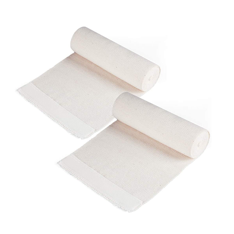 Nén hỗ trợ bông sơ cứu cho các băng thể thao đàn hồi để chăm sóc vết thương