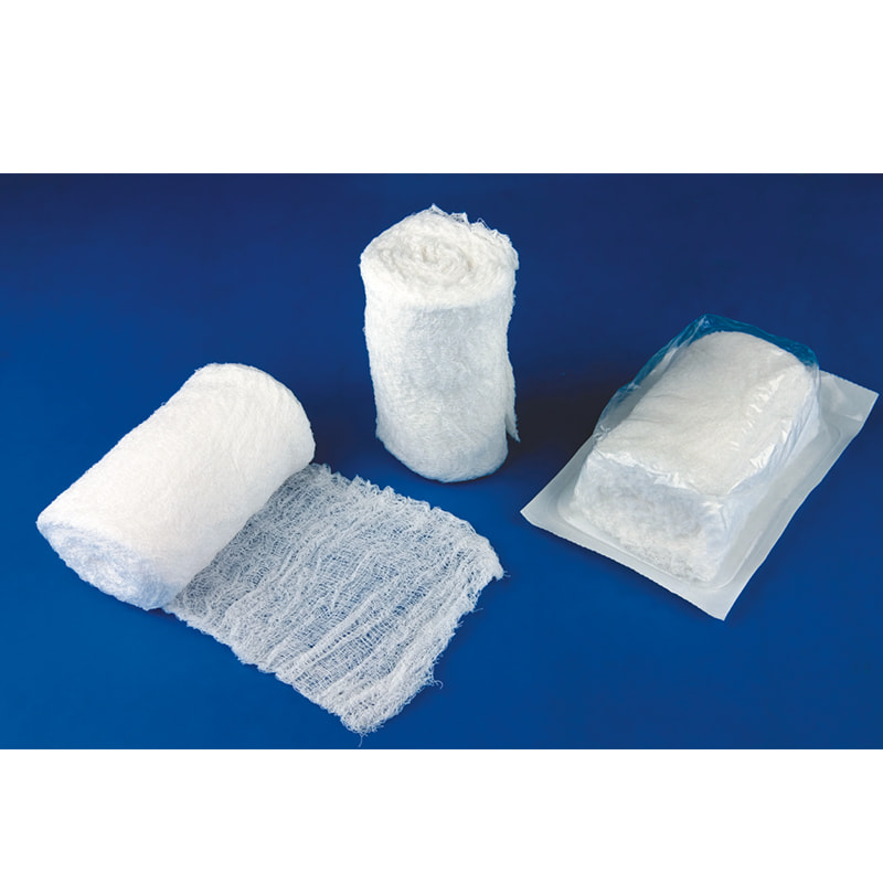 Cotton sprgical spluff gạc băng phẫu thuật băng lông bằng băng x-quang krinkle gay
